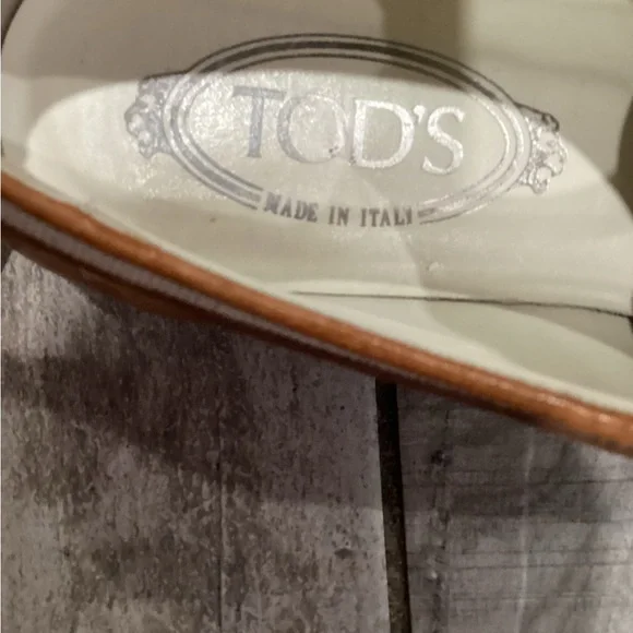 Tod's Brown and Cream Women's Shoes size 9.5 - Picture 5 of 6